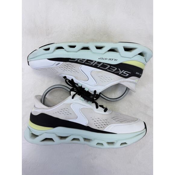 Skechers Slip-Ins Glide-Step Altus White Multi Womens Size 8 - Picture 5 of 10